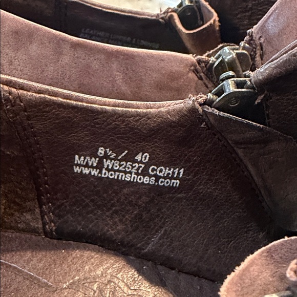 Born Famke Brown Leather Boot main image 7